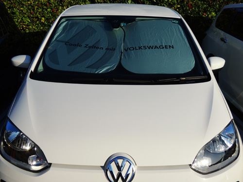 VW / フォルクスワーゲン純正 フロントサンシェード(S) のパーツレビュー | アップ!(よし@808) | みんカラ