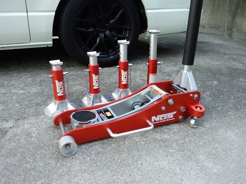 NOS 2t アルミジャッキ のパーツレビュー | ハイエースバン