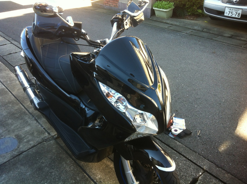 不明 フロントマスク のパーツレビュー Pcx Tatsuya N みんカラ