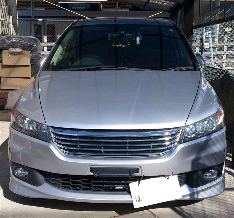 不明 ナンバー位置変更 のパーツレビュー ストリーム しょうたん 274 みんカラ
