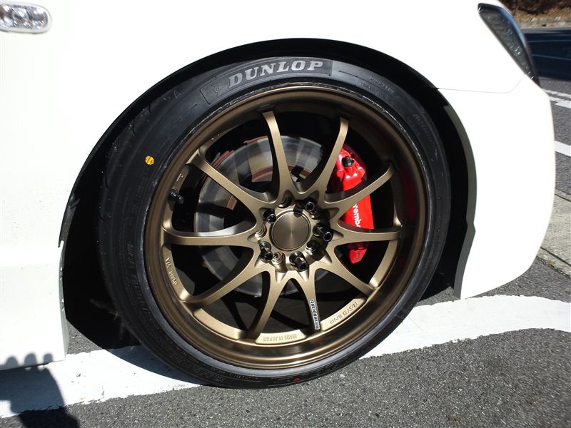 DUNLOP DIREZZA ZⅡ 225/40R18 のパーツレビュー | シビック