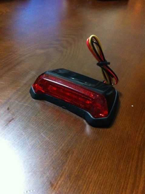 ヤフオク フェンダーマウントLEDテールランプ のパーツレビュー