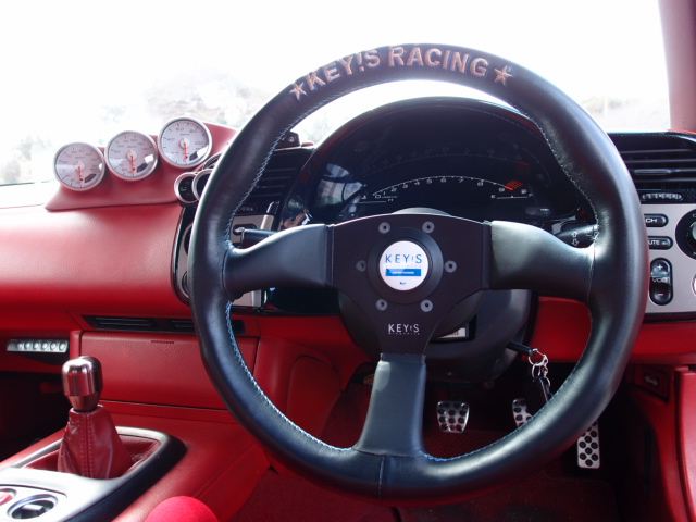 KEY'S RACING ステアリング 33パイ ディープコーン（KEY'S