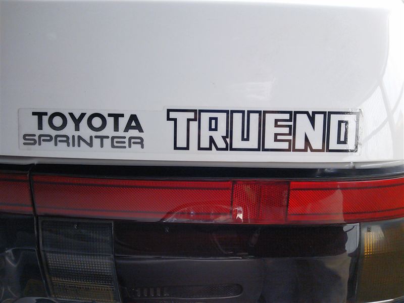 インパルス スプリンタートレノリアゲートステッカー のパーツ