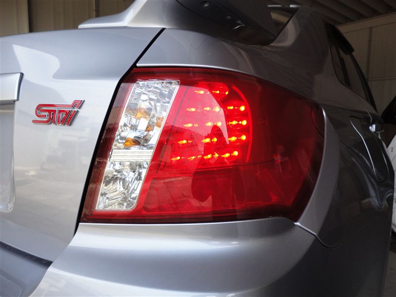木造 DEPO LED テールレンズスバル WRX STI インプレッサおまけ付き