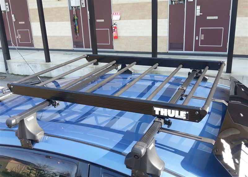 THULE 581 ルーフラック INNOキャリアセット - 棚、シェルフ
