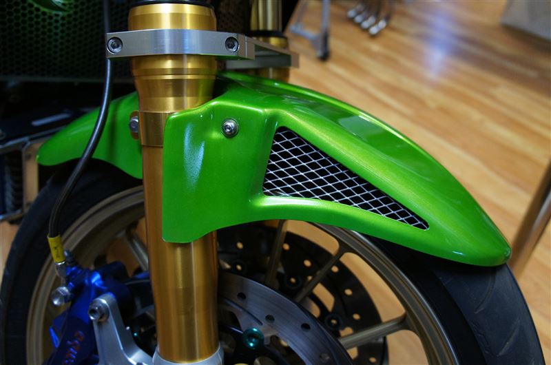 POSH 3D-TECH フロントフェンダー のパーツレビュー | ZRX1200R 