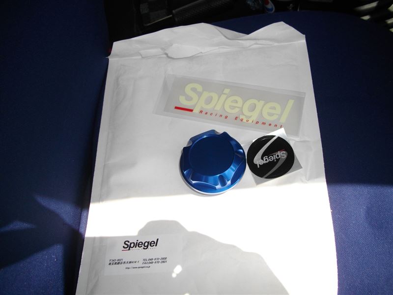 SPIEGEL オイルフィラーキャップ スズキ車 K6A F6A用 のパーツ