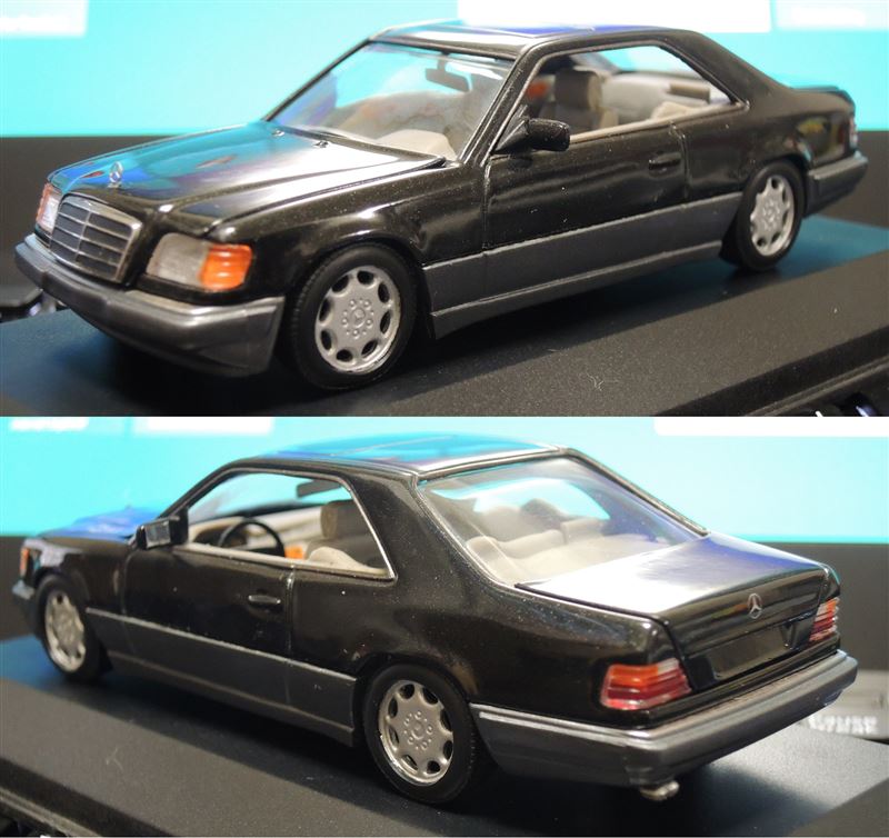 🇺🇦 1:43 Mercedes c124 coupe 300 CE w124 Minichamps 124 1