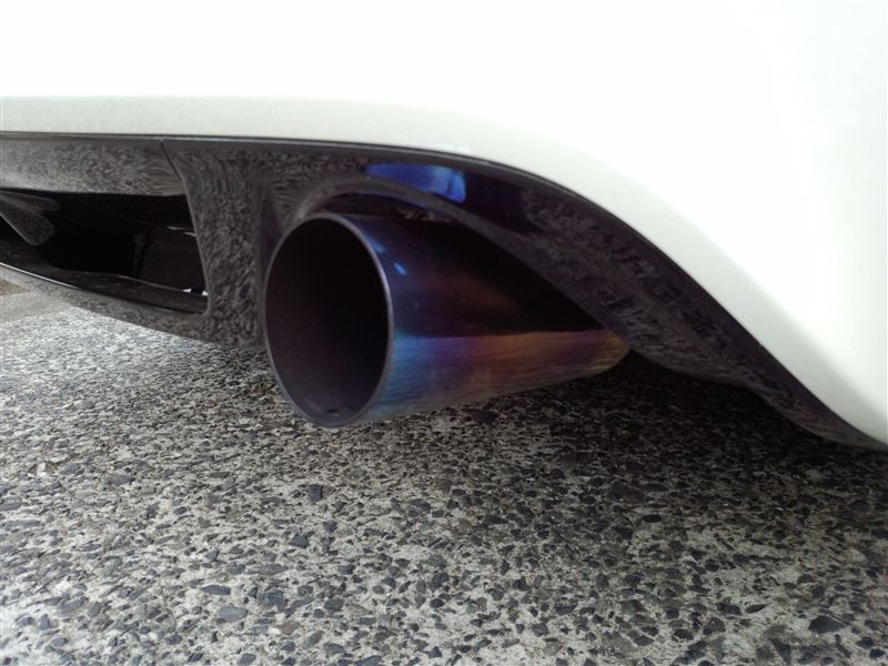 3Q自動車 モリモリ管 Ver.8(チタン青焼き) のパーツレビュー 3Q自動車 モリモリ管 Ver.8(チタン青焼き) のパーツレビュー