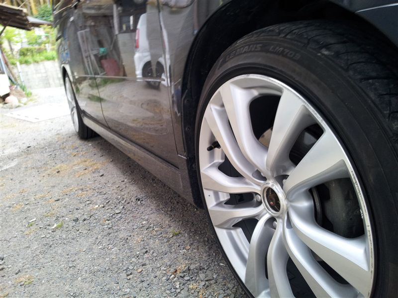 【東大宮】お買い得【中古純正 ホイール】日産フーガ純正 純正センターCAP付属 19x8.5+50 5/114.3 4本SETシーマ フーガ