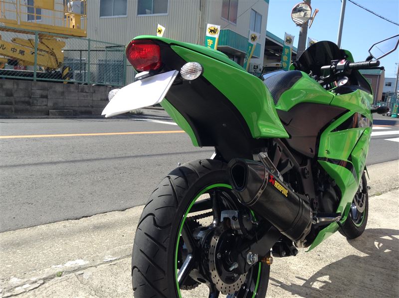 不明 フェンダーレスキット のパーツレビュー | Ninja250R
