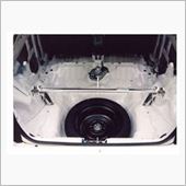 ㈱オクヤマ(CARBING) シビック(EG6) ストラットタワーバー アルミ リア タイプR
