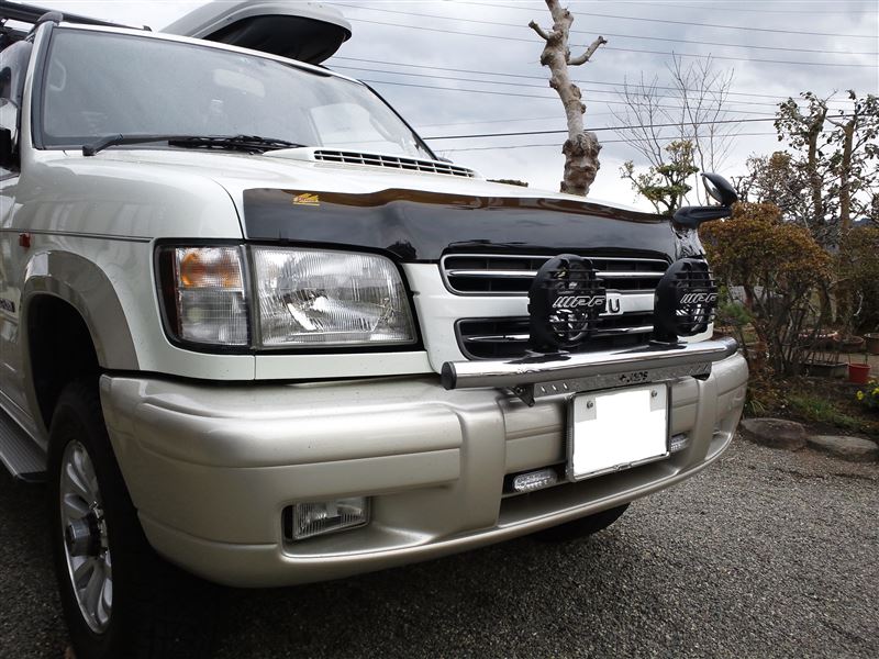 Tk Tech フロントプロテクター バグガード のパーツレビュー ビッグホーン 車好き小心者 みんカラ Tk Tech フロントプロテクター バグガード のパーツレビュー ビッグホーン 車好き小心者 みんカラ