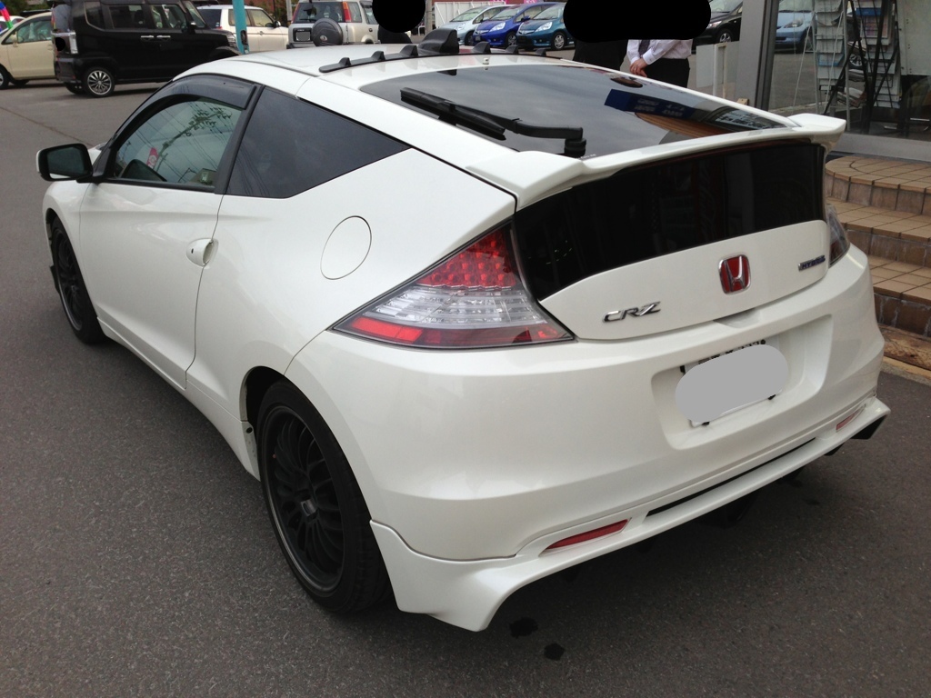 Modulo Honda Access テールゲートスポイラー のパーツレビュー Cr Z ナナイロima みんカラ