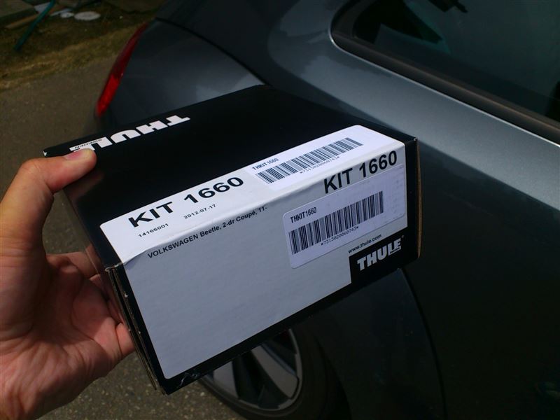 THULE KIT 1660 のパーツレビュー | ザ・ビートル (ハッチバック)(ヨッシー@TheBeetle) | みんカラ