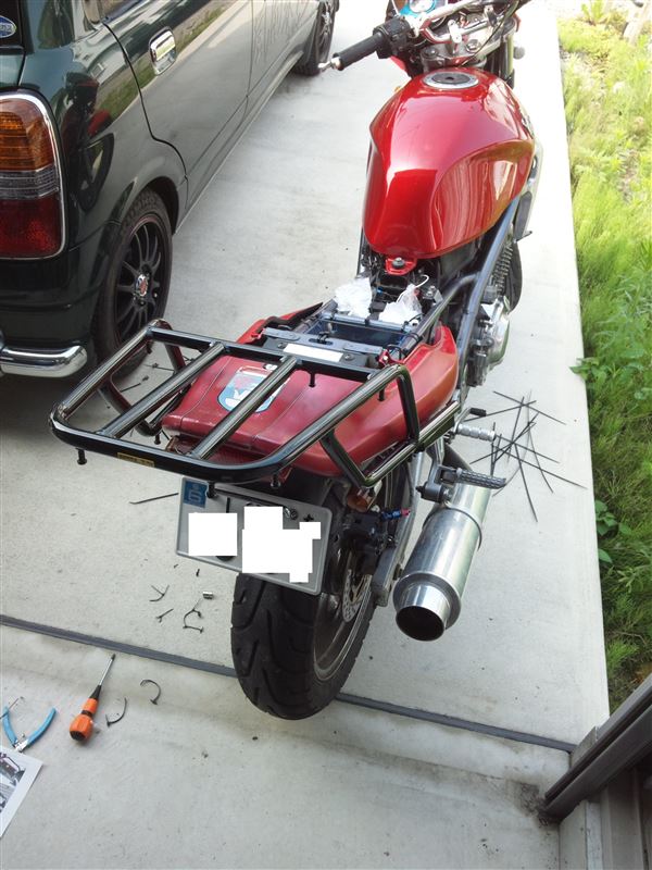 Ys 技研 Zr250aバリオス1型前期用リアキャリア のパーツレビュー バリオス クロネ みんカラ Ys 技研 Zr250aバリオス1型前期用リアキャリア のパーツレビュー バリオス クロネ みんカラ