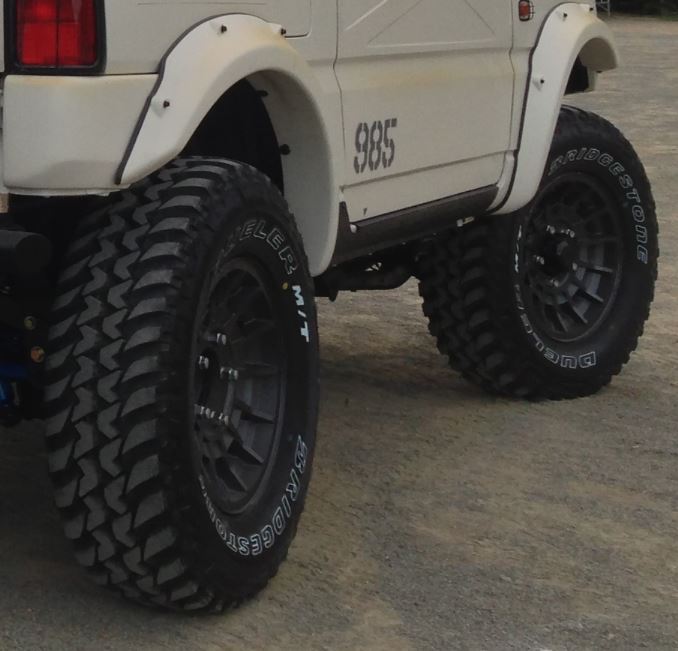 BRIDGESTONE DUELER M/T674 LT235/75R15C のパーツレビュー