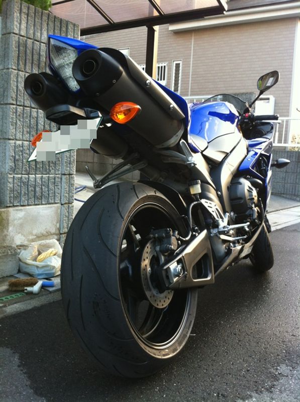 SPICE(スパイス) YZF-R1('07~08) フェンダーレスキット のパーツ ...
