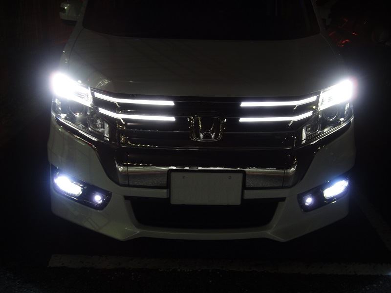 ホンダ 純正 Ledフォグライト のパーツレビュー ステップワゴンスパーダ 炉の住人 みんカラ