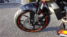 KTM(純正) パワーパーツ ハンドガード のパーツレビュー | 200