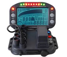 PERCULのデータロガー Lapcom S All 100カートに取付☆かなり