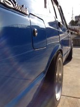 スターレットバントヨタ(純正) 加工車高調の単体画像