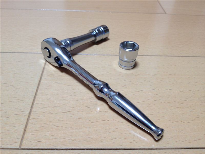 KTC 京都機械工具 6.3sq ラチェットハンドル BR2E のパーツレビュー | エスティマL(よっ くん) | みんカラ KTC 京都機械工具 6.3sq ラチェットハンドル BR2E のパーツレビュー | エスティマL(よっ くん) | みんカラ