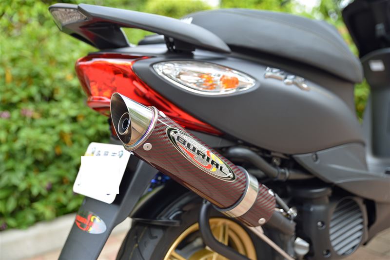 GPトルネードNT【4st JOG-ZR】JMCA承認 - バイクカスタムパーツ