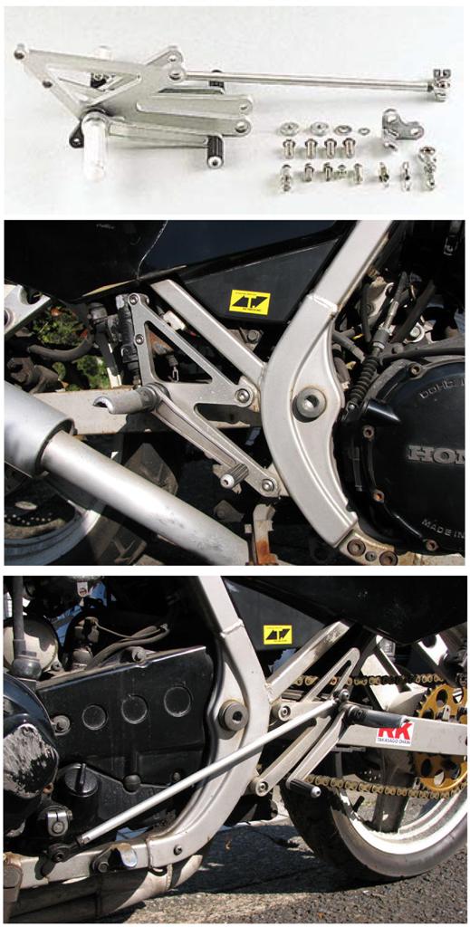 純正 F3 CBR400F 手っ取り早い バックステップ タンデムステップ 