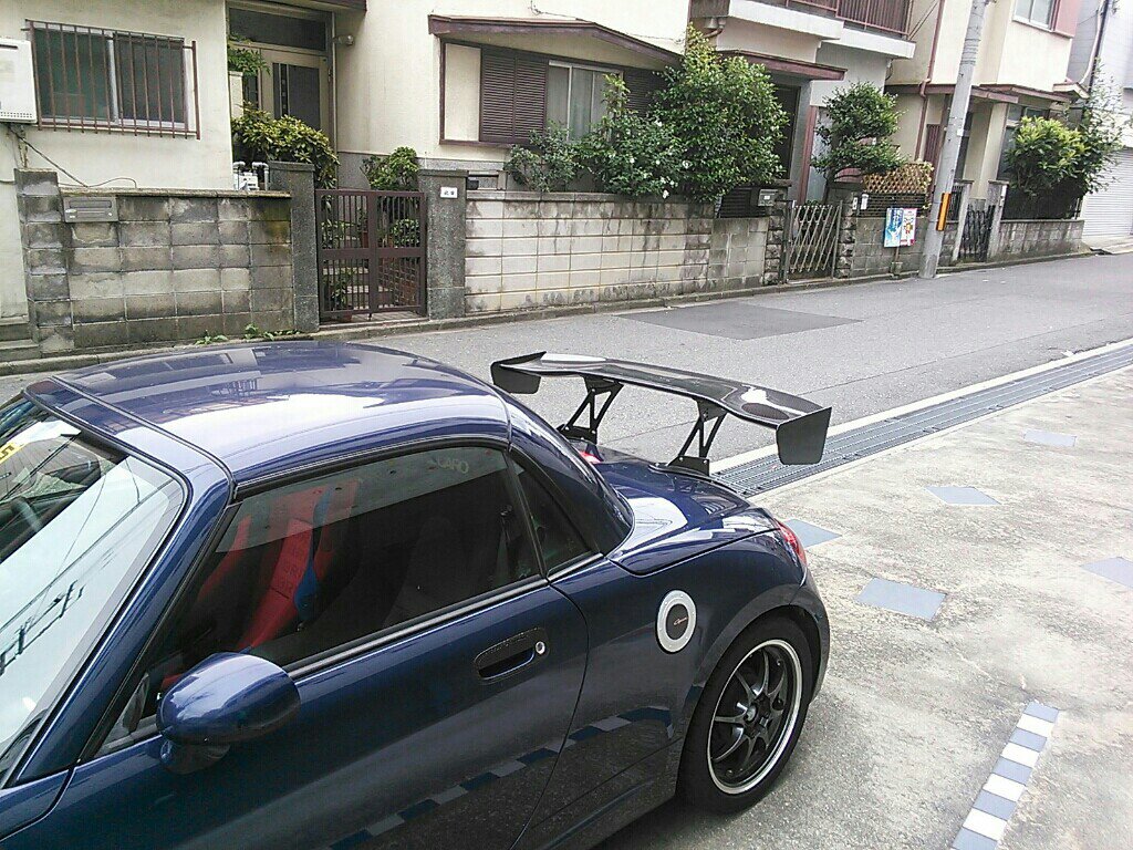 L880Kコペン GTウイング VOLTEX