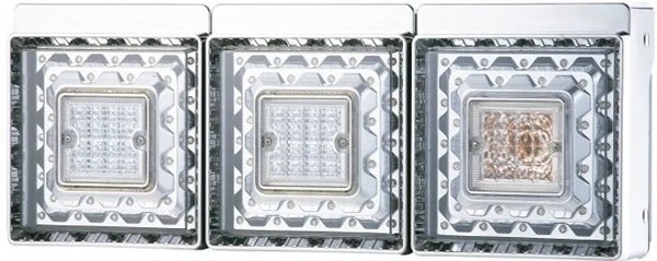 JB 角型LEDテールランプ(3連) のパーツレビュー | スーパー