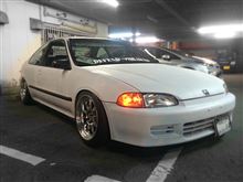 EJ1 シビッククーペ モールセット（ベースグレード EJ1 シビック