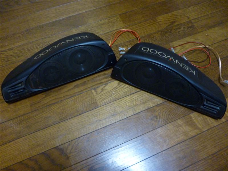 素晴らしい品質 KENWOOD リア用据え置き型スピーカー KSC-7170 - カーオーディオ