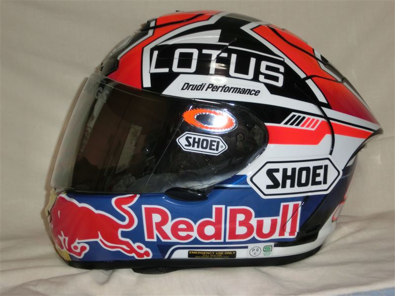 SHOEI X-TWELVE MARQUEZ のパーツレビュー | NSR250RSE