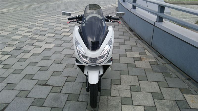 H2c Pcx125 150 14 ウインドシールド のパーツレビュー Pcx Zero Ts01 みんカラ