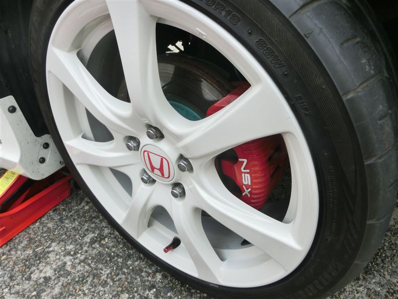 ホンダ純正 (エンケイ製) FD2ホイール(ホワイト) のパーツ
