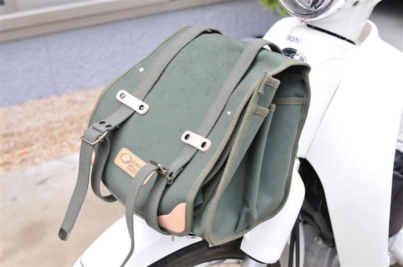 オーストリッチ フロントバッグ のパーツレビュー スーパーカブ110 えもん みんカラ