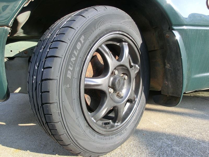 DUNLOP DIREZZA DZ102 185/60R14 のパーツレビュー | ユーノス
