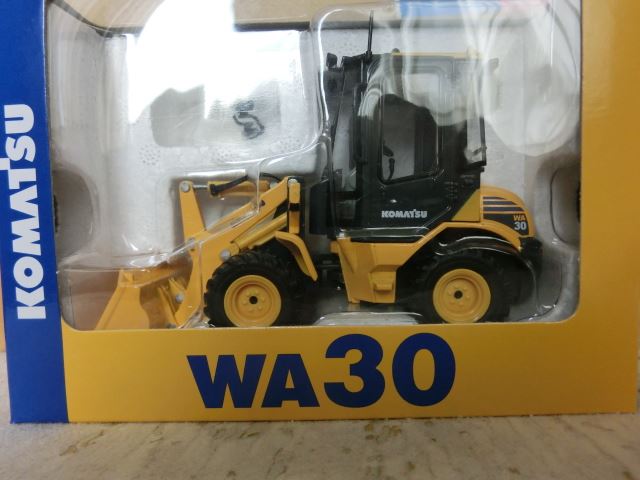 コマツ WA30 ホイールローダー 重機 建機 ミニチュア