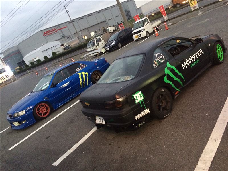 Monster Energy Monster Energy ステッカー のパーツレビュー スプリンタートレノ けい デミオの弟またはトレノの犬 みんカラ