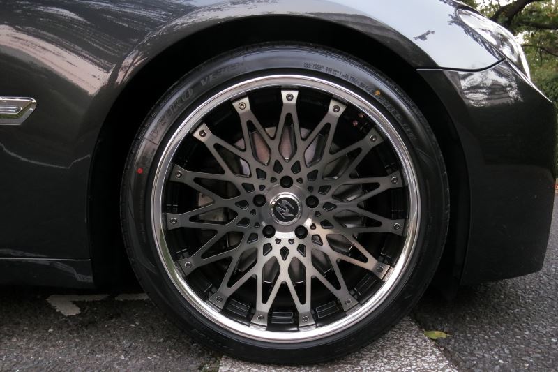 CRIMSON RS CV WIRE 19インチ 7.5J Low ゴールドクリア