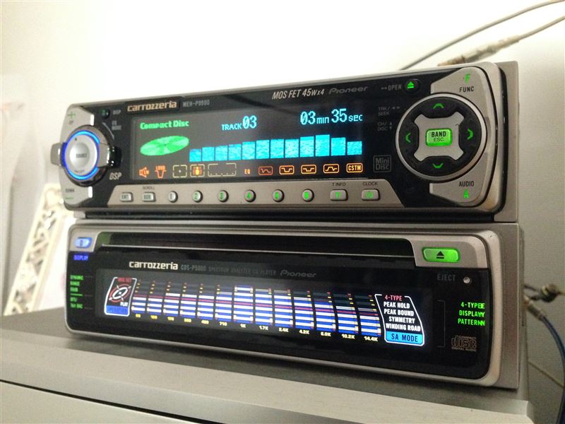 PIONEER / carrozzeria MEH-P9900 + CDS-P5000 のパーツレビュー 