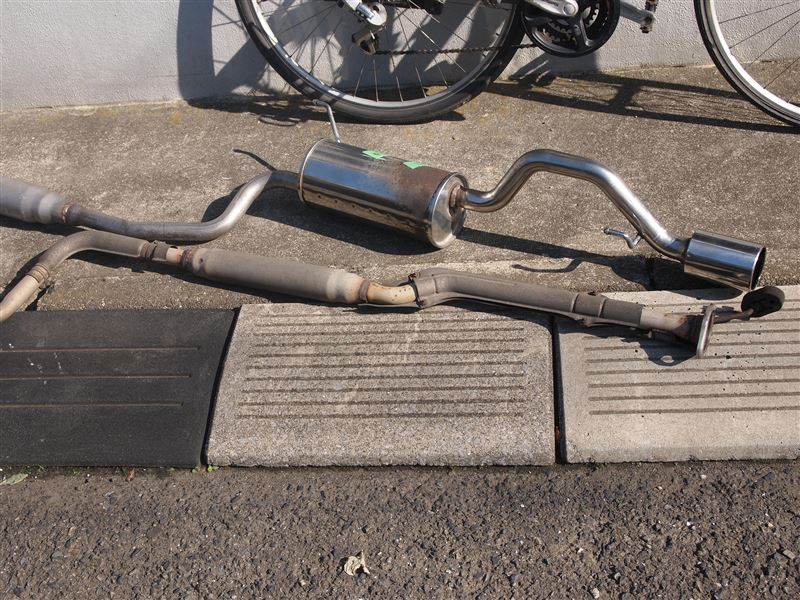 TODAY Mトレック ホンダアクセス ホンダ JA4 マフラー