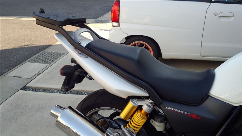 Giviデイトナ スペシャルリアキャリア のパーツレビュー Cb400 Super Four Hyper V Tec Revo ハマーズ みんカラ