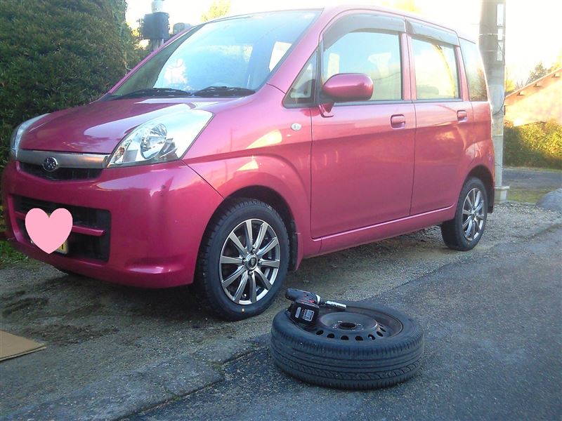 MANARAY SPORT EuroSpeed G10とダンロップタイヤ ユーロスピードG10 155/65R14 ダンロップスタッドレス ウインターマックス のパーツレビュー | ステラ(Garage K) | みんカラ MANARAY SPORT EuroSpeed G10とダンロップタイヤ ユーロスピードG10 155/65R14 ダンロップスタッドレス ウインターマックス のパーツレビュー | ステラ(Garage K) | みんカラ