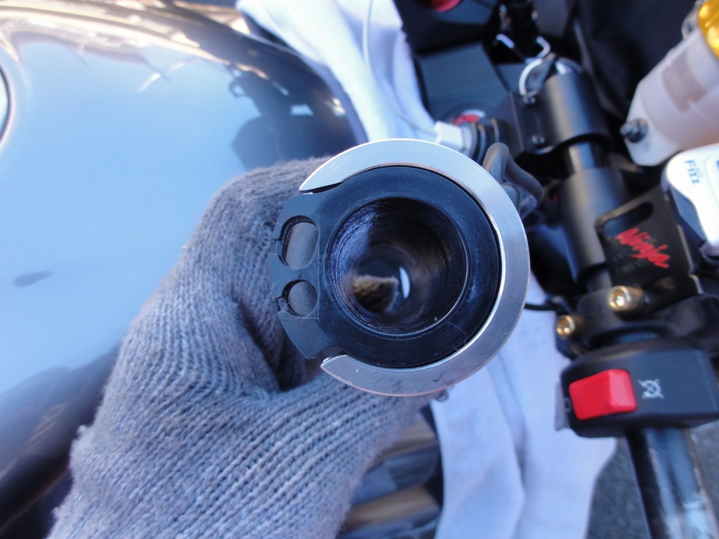 Samurai Garage製 ホンダ純正グリップヒーター ハイスロアタッチメント キット のパーツレビュー Ninja1000 くまなび みんカラ
