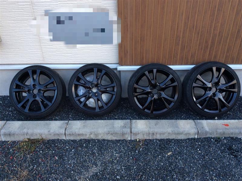 良好品】マツダ DE デミオ スポルト 純正 16in 6.5J +50 PCD100