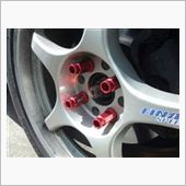 クホホ D1 SPEC レーシングナット / 超硬質アルマイトAL7075鍛造製成