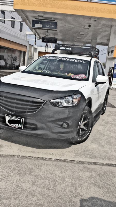 Amazon | マツダ KF系 CX-5 ボンネットブラ ノーズブラ フロント